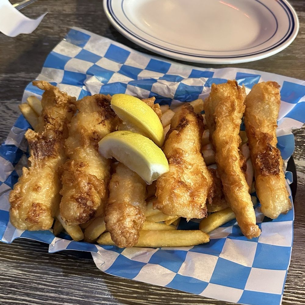Fish and chips Fish and chips