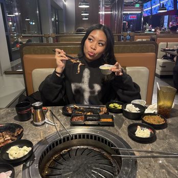Bellwether BBQ&Grill - My girl taking a flick, we just about finished a 2 hour eating sesh. - Barbeque Near Me - Seattle, Washington Bellwether BBQ&Grill - My girl taking a flick, we just about finished a 2 hour eating sesh. - Barbeque Near Me - Seattle, Washington