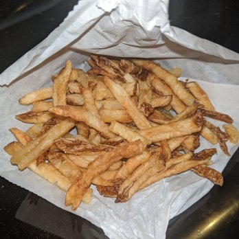 P. Terry's Burger Stand - Fries were "meh" (mostly uneaten), unfortunately. Not necessarily P.Terry's fault: We're spoiled with our homemade air-fried version. - Fast Food Near Me - Austin, Texas P. Terry's Burger Stand - Fries were "meh" (mostly uneaten), unfortunately. Not necessarily P.Terry's fault: We're spoiled with our homemade air-fried version. - Fast Food Near Me - Austin, Texas