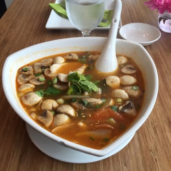 Pinto Thai Bistro - Tom yum soup. - Thai Near Me - Seattle, Washington