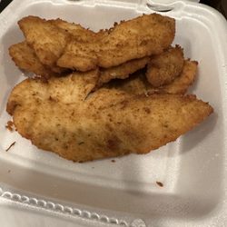Tomatoes Pizzeria - Chicken tenders. Real chicken!