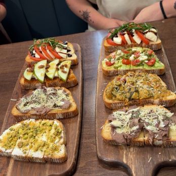 Acero Boards & Bottles - Bruschetta - Pick 4 - Modern European Near Me - Boise, Idaho Acero Boards & Bottles - Bruschetta - Pick 4 - Modern European Near Me - Boise, Idaho