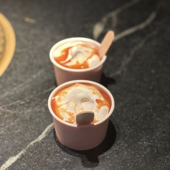 COTE Miami - Vanilla ice cream with soy caramel - Korean Near Me - Miami, Florida