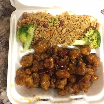 Chinese #1 Restaurant - General Tso's with pork fried rice. - Chinese Near Me - Cary, North Carolina Chinese #1 Restaurant - General Tso's with pork fried rice. - Chinese Near Me - Cary, North Carolina