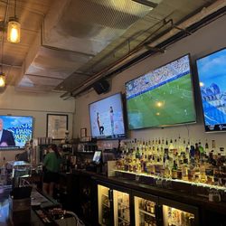 City's Edge Chicago - Bar area with 4 big screen TVs