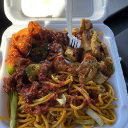 Hong Kong Express - Jalapeno chicken, bourbon chicken