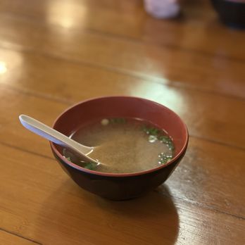 Aji Ichiban - Small miso soup! I love their miso - Japanese Near Me - Jacksonville, North Carolina Aji Ichiban - Small miso soup! I love their miso - Japanese Near Me - Jacksonville, North Carolina