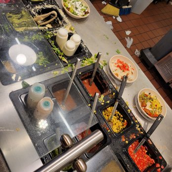QDOBA Mexican Eats - Dirty work area - Mexican Near Me - Bingham Farms, Michigan QDOBA Mexican Eats - Dirty work area - Mexican Near Me - Bingham Farms, Michigan
