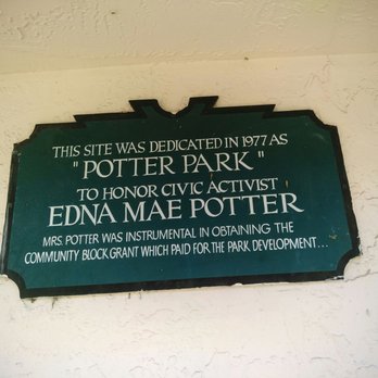 Potter Park - Sign - Parks Near Me - Davie, Florida