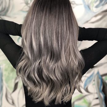 Xcellent Hair Square - Ash gray blonde - Hair Salons Near Me - Flushing, New York Xcellent Hair Square - Ash gray blonde - Hair Salons Near Me - Flushing, New York
