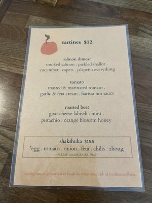 Menu photo 3 Persimmon Fort Collins, CO