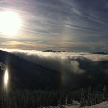 Whitewater Ski Resort - On top of Glory Ridge, above the cloud bank! - Ski Resorts Near Me - Nelson, British Columbia
