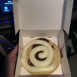 Cinnamon Swirl Cookie.