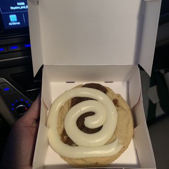 Crumbl - Main Line - Cinnamon Swirl Cookie. - Bakeries Near Me - Wynnewood, Pennsylvania