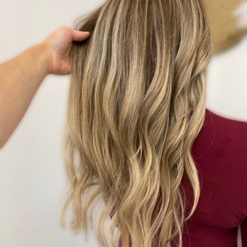 Caffeinated Glamour - Babylights with a soft wave - Hair Stylists Near Me - Folsom, California Caffeinated Glamour - Babylights with a soft wave - Hair Stylists Near Me - Folsom, California