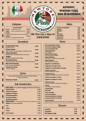 Menu photo 2 Newyork Pizza Macedonia Canton, GA Menu photo 2 Newyork Pizza Macedonia Canton, GA