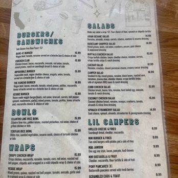 Basecamp Dinette - Menu - Coffee & Tea Near Me - Burbank, California Basecamp Dinette - Menu - Coffee & Tea Near Me - Burbank, California