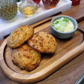 The Pro - Aged Cheddar Biscuits - American Near Me - Palo Alto, California The Pro - Aged Cheddar Biscuits - American Near Me - Palo Alto, California