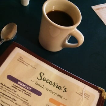 Socorro's Restaurant - Always a good feeling when having breakfast here. - Pizza Near Me - Hernandez, New Mexico