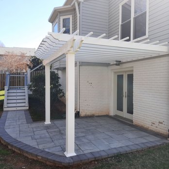 HD Exteriors - Pavers, pergola and staircase. - Decks & Railing Near Me - Dumfries, Virginia HD Exteriors - Pavers, pergola and staircase. - Decks & Railing Near Me - Dumfries, Virginia