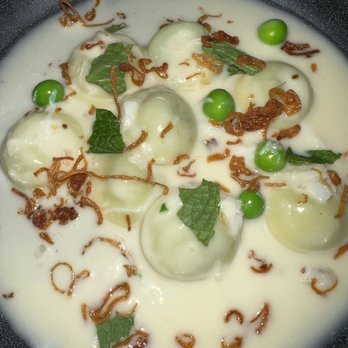Olivia - ANOLINI - spring pea, Dungeness crab, mint - Italian Near Me - Denver, Colorado Olivia - ANOLINI - spring pea, Dungeness crab, mint - Italian Near Me - Denver, Colorado