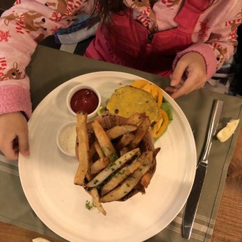 The Dearborn - Kids cheeseburger no bun!! - New American Near Me - Chicago, Illinois
