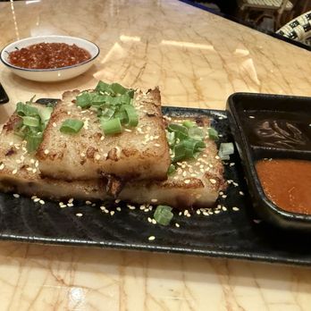 Red 8 - Pan Fried Turnip Cake (3) - -----5/5 some of the best in Vegas - Dim Sum Near Me - Las Vegas, Nevada