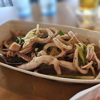 Juicy Claws Restaurant - Ginger squid - Seafood Near Me - Austin, Texas