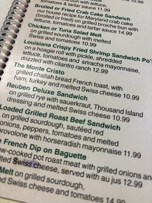 Menu photo 2 Olde Hickory Grill Lancaster, PA