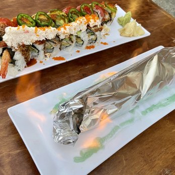 Joy Sushi - El Camino Roll, Dragon Roll, Fire Dragon Roll - Sushi Bars Near Me - San Mateo, California Joy Sushi - El Camino Roll, Dragon Roll, Fire Dragon Roll - Sushi Bars Near Me - San Mateo, California