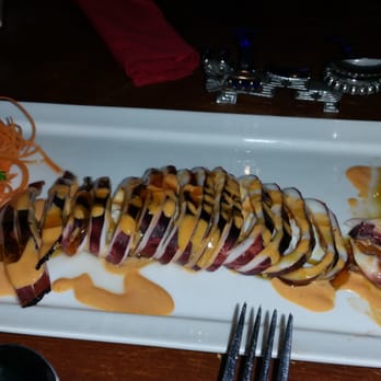 Kuchi - The caption in the menu said Ika Fried. But it is Ika maruyaki. - Sushi Bars Near Me - Tampa, Florida Kuchi - The caption in the menu said Ika Fried. But it is Ika maruyaki. - Sushi Bars Near Me - Tampa, Florida
