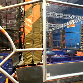 Sky Zone Trampoline Park - Half of the American Ninja obstacle course. - Trampoline Parks Near Me - Anaheim, California Sky Zone Trampoline Park - Half of the American Ninja obstacle course. - Trampoline Parks Near Me - Anaheim, California