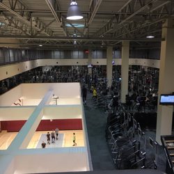 NovaCare Rehabilitation - Philadelphia - Sporting Club - View from the track inside the Sporting Club