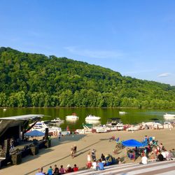 Monongahela Aquatorium - View of amphitheater from the top
