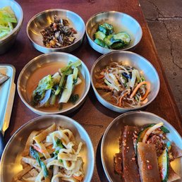 Banchan a total of 14 Banchan a total of 14