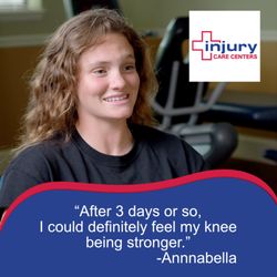 Biotarget Regenerative Therapy - Annabella suffered a severe knee injury while playing basketball.