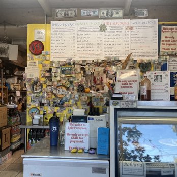 Spiro's Gyros & Deli - Menu as of July 2023 - Greek Near Me - Ukiah, California Spiro's Gyros & Deli - Menu as of July 2023 - Greek Near Me - Ukiah, California