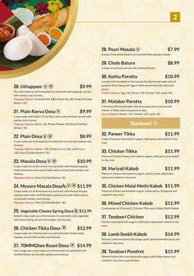 Menu photo 8 Idli Dosa Midland, MI