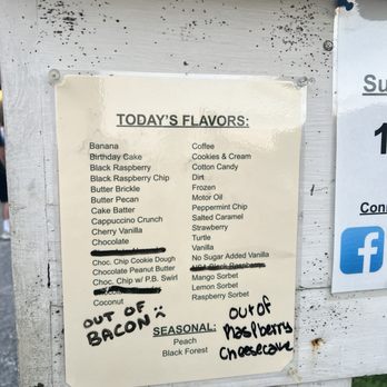 Woodside Farm Creamery - Menu - Ice Cream & Frozen Yogurt Near Me - Hockessin, Delaware