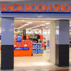 Rack Room Shoes - Tight Shot of Exterior Building/Store (Including Logo)