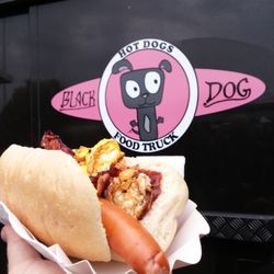 Food Truck Friday - Der Texas Terrier, mit Bacon, Spiegelei und BBQ Sauce.