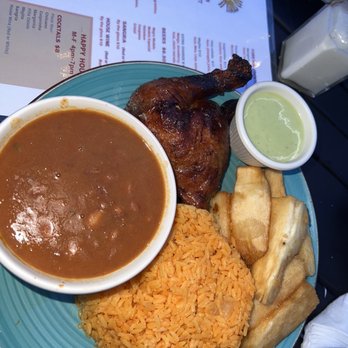 The Inkan - 1/4 Chicken with 2 Sides Lunch Special loved the Fried Yucca - Peruvian Near Me - Long Island City, New York