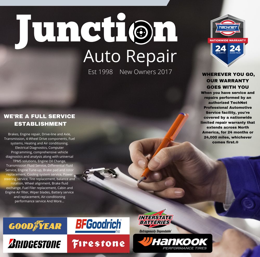JUNCTION AUTO REPAIR Updated September 2024 Eben Junction, Michigan Auto Repair Phone