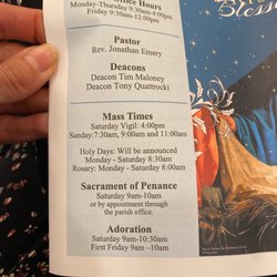 St Matthew Catholic Church - Mass times