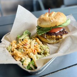 Lindley Park Filling Station - LPFS Pasta Salad and Englewood Sandwich