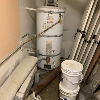 Giovanni Building Maintenance - The previous water heater tank. - Handyman Near Me Giovanni Building Maintenance - The previous water heater tank. - Handyman Near Me