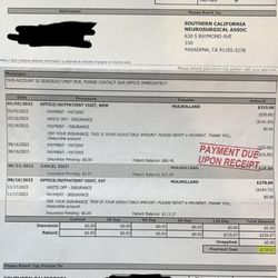 Celene B. Mulholland , MD - The bill I received which provides proof of the fraudulent charges.
