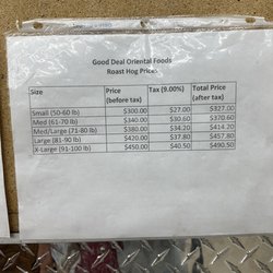 Good Deal Oriental Food