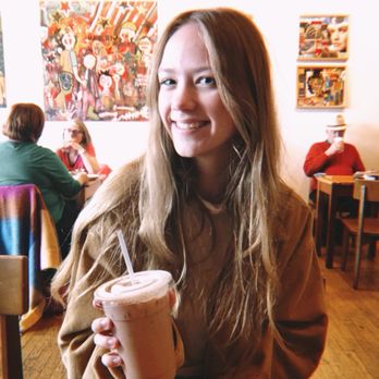 Sacred Grounds - Me with my coffee - Coffee & Tea Near Me - Edwardsville, Illinois
