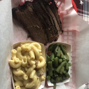 Rusty Bucket JawSmacking BBQ - 1 meat dinner. Brisket, Mac n cheese, spicy green beans - Barbeque Near Me - San Antonio, Texas Rusty Bucket JawSmacking BBQ - 1 meat dinner. Brisket, Mac n cheese, spicy green beans - Barbeque Near Me - San Antonio, Texas